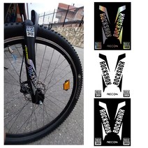 발통마켓 자전거 락샥 프론트 스티커 ROCKSHOX 스티커세트 5pcs 쇼바 MTB, 락샥쇼바스티커(화이트)