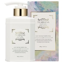 티블레스 퍼퓸 바디로션 릴리머스크 화이트티향 480g, 1개