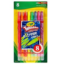 트위스트 색연필 8색 컬러링북색연필 무지개색연필 유치원색연필 미술세트 컬러링색연필 미술도구세트 유아색