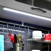 파인라이트 LED 싱크대 조명 1200mm 20W 센서 손동작감지 주방 조리대, 주백색(4000K)