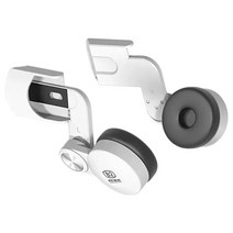 VR VR기기오큘러스 퀘스트 2 용 VR 헤드셋 사운드 귀마개 스트랩 간편한 설치 유연한, 한개옵션1, 01 White