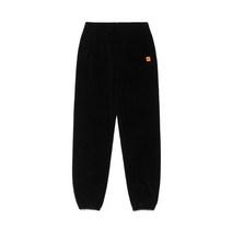 KODAK 코닥 코다컬러 벨벳 코듀로이 조거팬츠 BLACK KODACOLOR VALVET CORDUROY JOGGER PANTS K2423LFPN1BLK