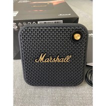 차량용우퍼 마샬 willen 무선 블루투스 휴대용 스피커 야외 미니 스피커 무선 락, 01 Dark gold