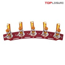 탑레져 마스터 5단 받침틀 세트 민물 낚시터 2022년형, 튜닝 C형 5단 받침틀 세트 (내경 18mm)