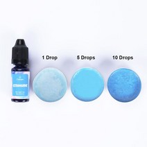 비누만들기 비누키트재미를 위한 10ML 수지 안료 양초 비누 DIY UV 에폭시 금형 쥬얼리 제작 용품 공예품, 15 Ultramarine