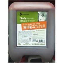 [PD&K3BD8] 돼지불고기양념 식자재도매 양념장 (10KgX1개) 백설