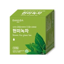 다하다 국산 현미녹차, 1.2g, 115개