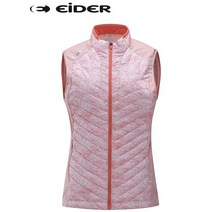 아이더 이월 상품 여성 간절기 하이브리드 패딩베스트 (루바토) DWP18622-PEACH