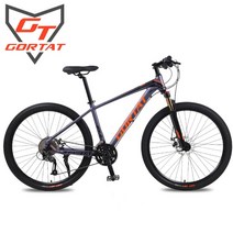 Gortat 27.5 인치 산악 자전거 27 속도 shimano 액세서리 오프로드 자전거 mtb 성인 남성 및 여성 듀얼 디스크 브레이크 bicicleta, 자주색