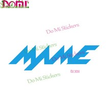 레트로 아케이드 게임 자동차 스티커 장식 X-Box RV 모토 크로스 레이싱 노트북 헬멧 벽, 09 보라색_05 Length 38cm