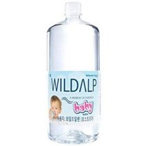 waterlime 와일드알프 베이비워터 먹는샘물 지하암반수 1L 6개입, 2set