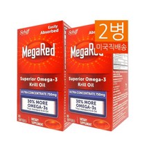 쉬프 메가레드 슈페리어 오메가3 크릴오일 750mg 80정 1+1, 1개
