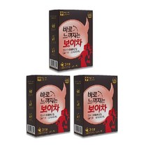 악마다이어트 바로 느껴지는 보이차, 1g, 21개입, 3박스