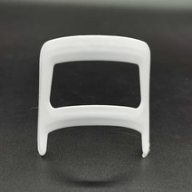 옆머리누르기 셀프다운펌 옆머리다운펌남성용 수염 쉐이핑 스타일링 템플릿 1 개 스텐실 빗 헤어 브러시, 02 white