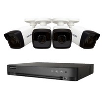 하이크비전 500만화소 CCTV4채널 세트상품, 실외2실내2, 20m X 4개