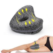 미니플 코모도 다리사이에 끼우는 밴딩 하체 전용 숙면용 무릎 베개 쿠션, 애플그린, 1개