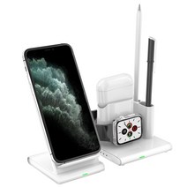 유엠투 올인원 충전독 3in1 UMWH3in1NEW, 화이트, 1개
