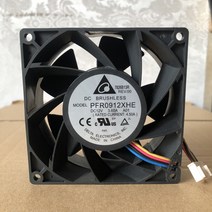 PFR0912XHE 90*90*38mm 9cm DC 12V 3.6A 용 DELL 서버 확장 기계 냉각 팬, 한개옵션0