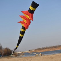 대형연 3d 연 꼬리 무지개 windsock 날리기 야외 스포츠 해변 성인, 01 1pcs