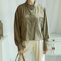 가을자켓 숏자켓 미시백화점스타일 셔츠 크롭cde314