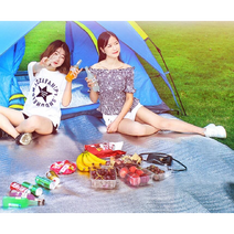 피크닉 야외 소풍 캠핑 휴대용 싼 은박지 돗자리