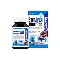 네추럴라이즈 수퍼 루테인 앤 오메가3 800 1200mg 90캡슐, 3개