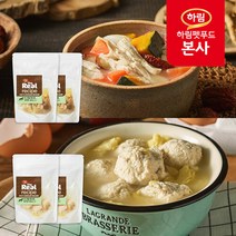 더리얼 레시피 삼계탕 200g X 2개 + 완자탕 200g X 2개
