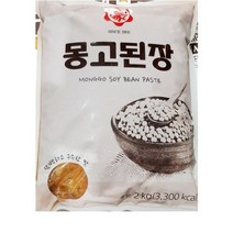 일식된장(부천몽고 2K) 1개 식자재마트 대용량 업소용, 2kg