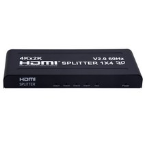 HDMI 케이블 연장 리피터 미니 모니터선 증폭기 컴포넌트 4K 60Hz 1x8 HDMI 분배기 1 IN 2 4 6 8 출력 1x2, 02 V2.0 4K 60Hz 1X4_03 UK Plug