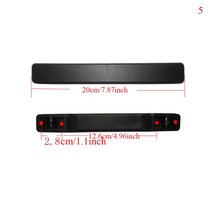 유모차 손잡이 커버 장갑 워머 수하물 핸들 그립 트롤리 슈트케이스 가방 교체 범용 여행용 블랙 색상 액세서리, [11] 5