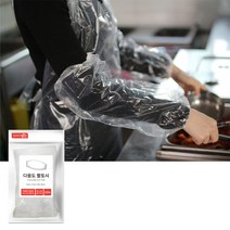 명진 다용도 비닐 팔토시 10매 일회용 주방 투명, 명진 비닐토시