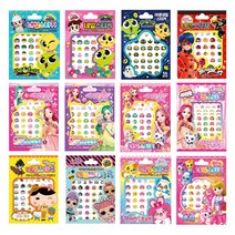 시크릿쥬쥬 신비아파트 네일 아트 스티커 22종류택1, 6-시크릿쥬쥬 별의여신-3