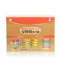 (주)피디에이치아이엔씨 로얄붐포르테 로얄젤리 알부민 120정 2개월분, 650㎎