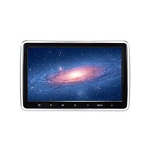 보조모니터 소형모니터 노트북보조모니터 DVD 자동차 Headrest 적외선 원격 제어와 10.1 인치 HD 스크린 비, [01] 1x  DVD Player