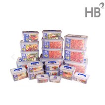 친환경 손잡이형 조은락 24종 / 대용량 락앤락 김치통 밀폐용기 반찬통, 20. 조은락 14L 투명