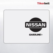 수입차 가솔린 디젤 LPG 닛산 그레이 블랙 포인트 스티커 레이꾸미기, 화이트
