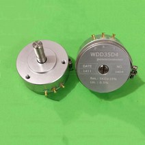 1Pcs WDD35D-4 정밀 전도성 플라스틱 전위차계 0.5% 각도 변위 센서 1K 2K 5K 10K, 01 Silver_02 2K