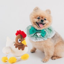 멍해묘해 강아지 알품닭 노즈워크 애착인형 장난감, 단품