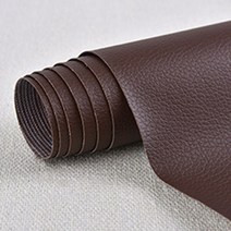 가죽공예쇼파원단 쇼파 방수 레자 옷감 안감 누빔 패치 슬림 보조 쿠션 카시트 코트 백 슈트 124, 어두운 갈색