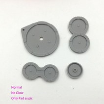 조이콘 커버 스위치 악세서리 케이스 GBA SP 글로우 인 더 야광 고무 패드 전도성 고무 게임 보이 어드밴스 하우징 쉘 수리용, no golw