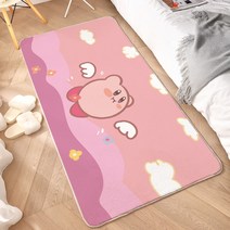 귀여운 따뜻한 게임 별의 커비 디디디 대왕 웨이들 디 메타 나이트 캐릭터 러그 침실 침대 아이방 거실 신발장 주방 인테리어 포인트 특이한 이쁜 발판 둥근 사각형