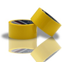 삼우 박스테이프 테이프 인쇄테이프 컬러테이프, 33. 중포장(GOLD) 80M-노랑색 1BOX, 20개