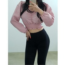 - 러블리 딸기 스모크 블라우스 4color