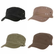 더블유씨 빈티지 워싱 베스트 군모 숏챙군모 남자군모 밀리터리캡