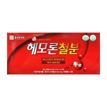 종근당건강 - 헤모론철분 500mg x 120캡슐