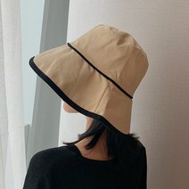 Fisherman 모자 여성 여름 큰 머리 원주 얇은 베이지 베이지 베이지 색 대마방 커버 페이스 냄비 태양 모자 음영 선 스크린 모자