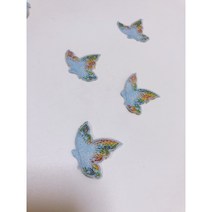 [그레이스샵] 리본공예 수공예 한복 악세사리 만들기 부자재 컬러 자수 새 1pcs