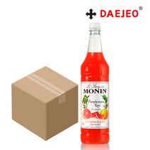 모닌 자몽시럽1000ml x6개 칵테일 에이드 카페시럽, 1g, 1개, 1ml