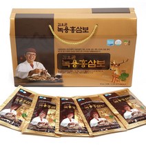 김오곤 녹용 6년근 홍삼보 70ml x 90p + 천삼 침향단 3.75g x 10p 세트, 6개월(180포)+침향단20환