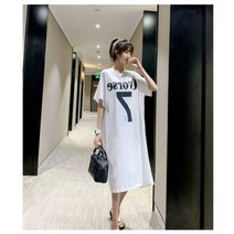 유니크 뒷트임 원피스 여름 호캉스 캐주얼룩 드레스